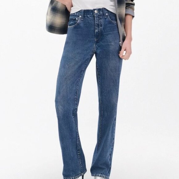 rag & bone Denim - rb Miramar Shea Relaxed Straight Pants
